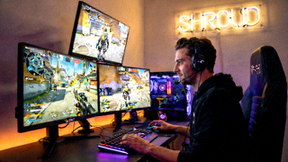 知名主播Shroud正在直播VALORANT高端局对战
